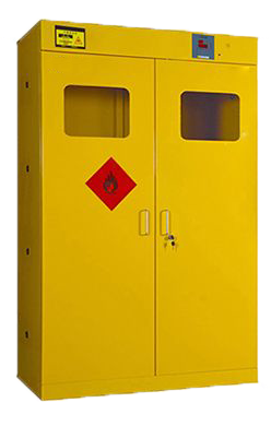 Chemical Storage Cabnits Yello